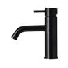 Robinet mitigeur en PVD Noir mat – Hauteur 173 mm – Bec 130 mm