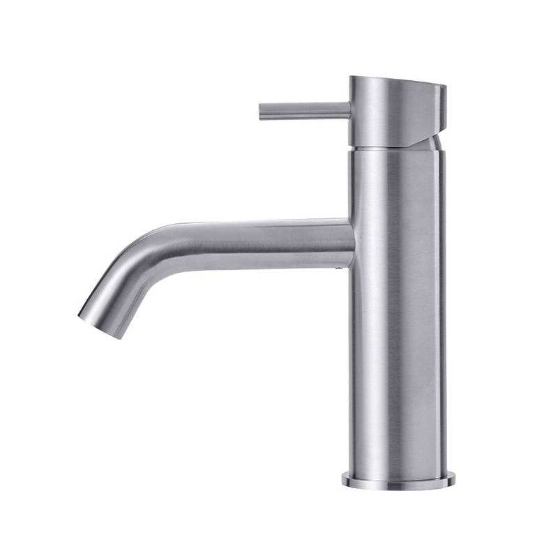 Robinet mitigeur en inox brossé AISI 316 – Hauteur 173 mm – Bec 130 mm